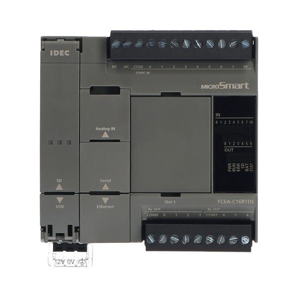 FC6A-C16R1CE - FC6A形プログラマブルコントローラ | IDEC JAPAN