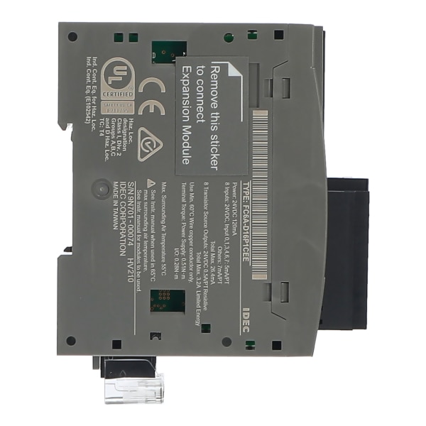 FC6A-D16R1CEE - FC6A形プログラマブルコントローラ | IDEC JAPAN