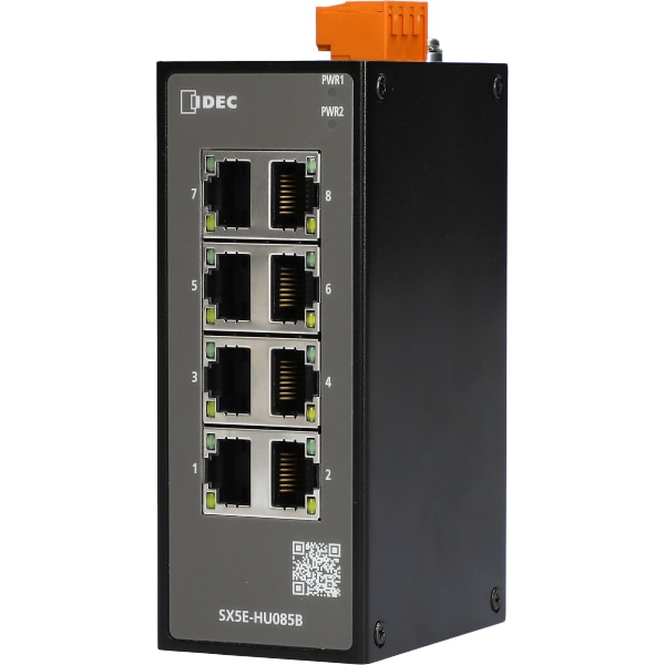 SX5E-HU085B - SX5E INDUSTRIAL ETHERNET SWITCHES | IDEC USA