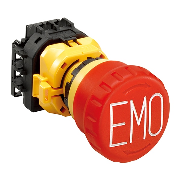 XW1E-BV412MFRH-EMO - SEMI緊急遮断用 EMOスイッチ | IDEC JAPAN