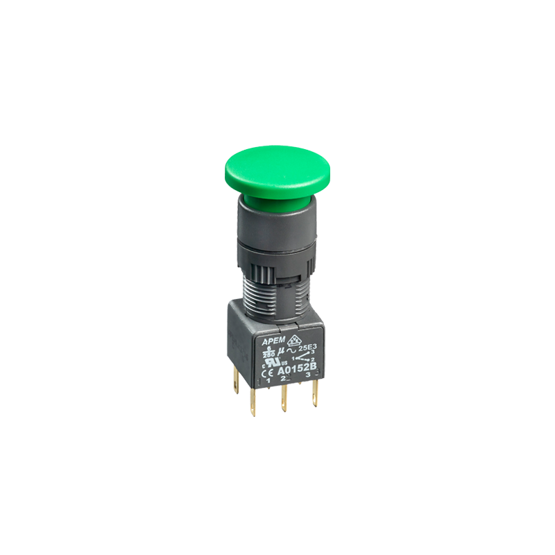 Drucktaster Taster Schalter 1-fach Impuls AP Aufputz IP65 f. Garagen Tor Antrieb