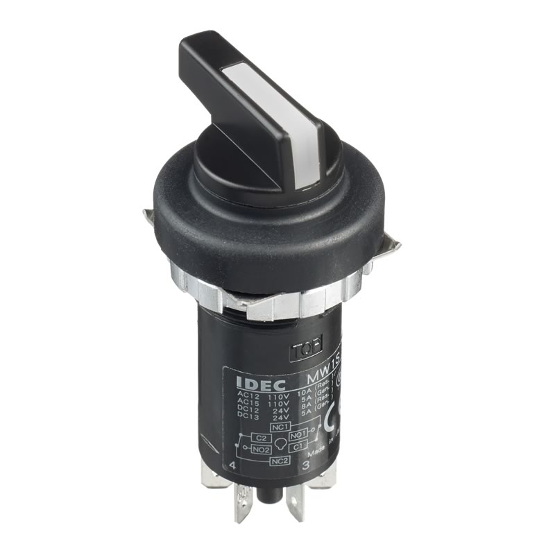 APEM MW monobloc selector-switch series