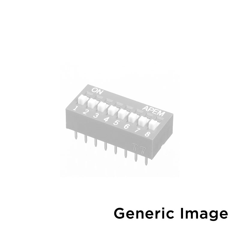 Interrupteur DIP TRU COMPONENTS 709488 Nombre de pôles 8 standard 1 pc