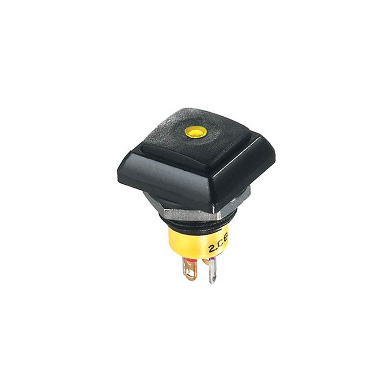 U486 APEM Bouton Poussoir Rouge SPDT